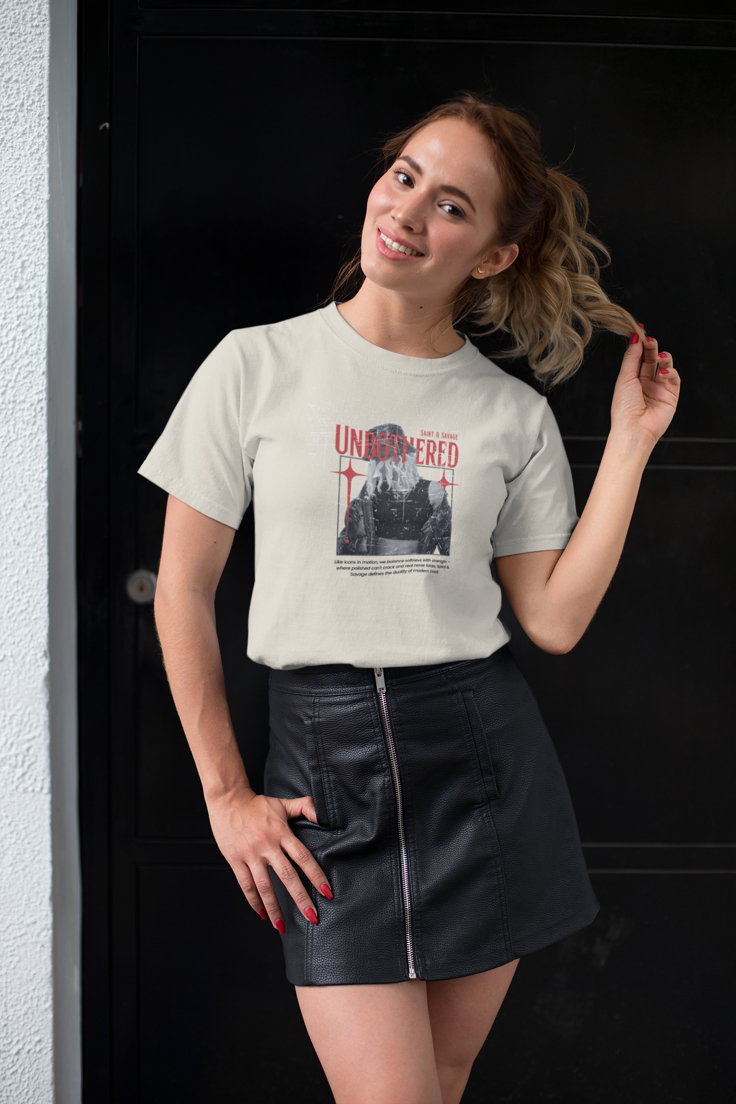 Vintage “Unbothered” Tee